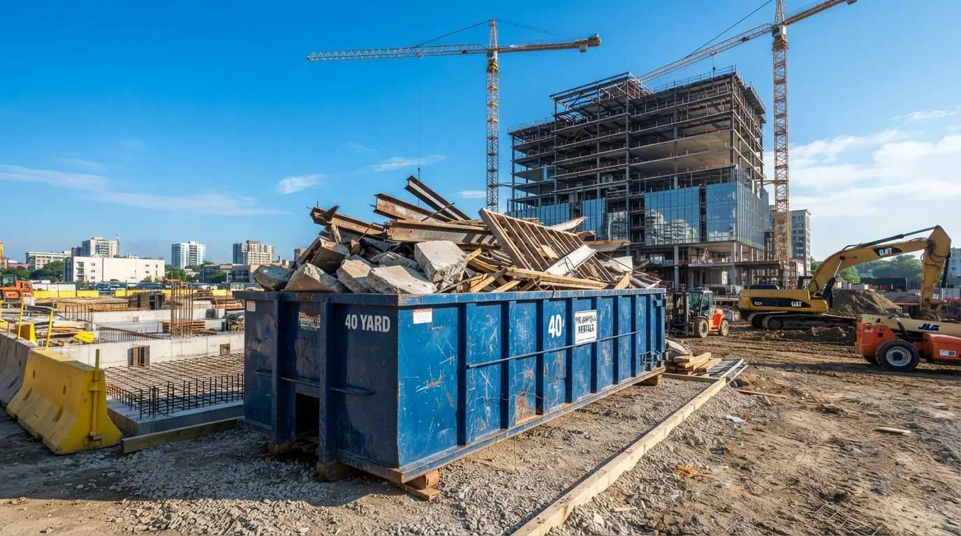 40 Yard Dumpster Rental in Pearland, TX