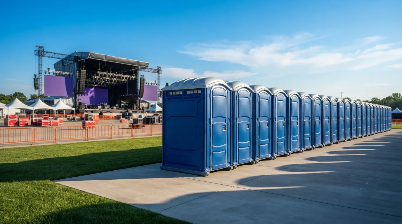 Concert Restroom Rental in Pearland, TX
