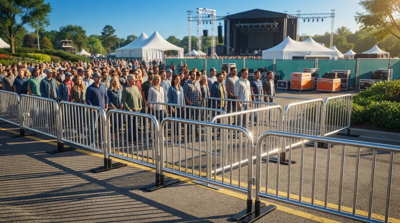 Crowd Control Barrier Rental in Pearland, TX