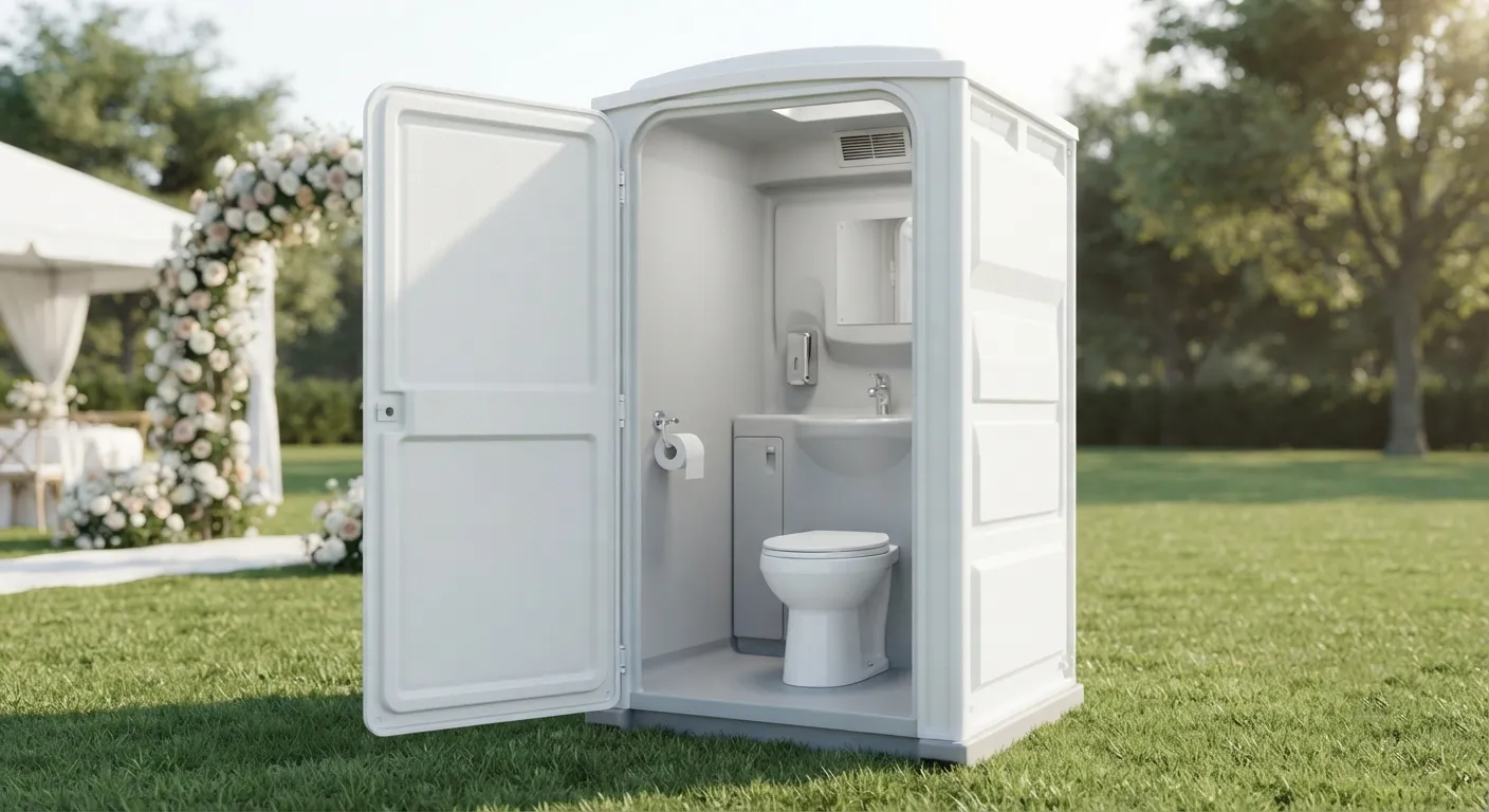 Deluxe Flushable Porta Potty in Pearland, TX