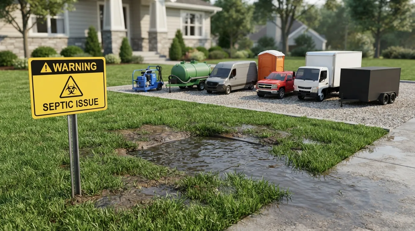 Septic Tank Warning Signs in Pearland, TX