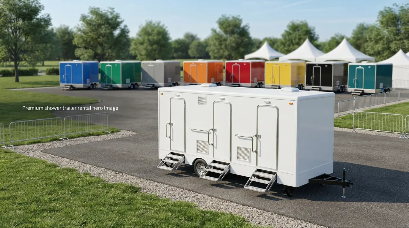Shower Trailer Rental in Pearland, TX